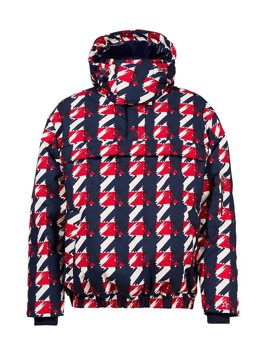 Mens Thom Abstract Insulated Hooded Ski Jacket Product Image