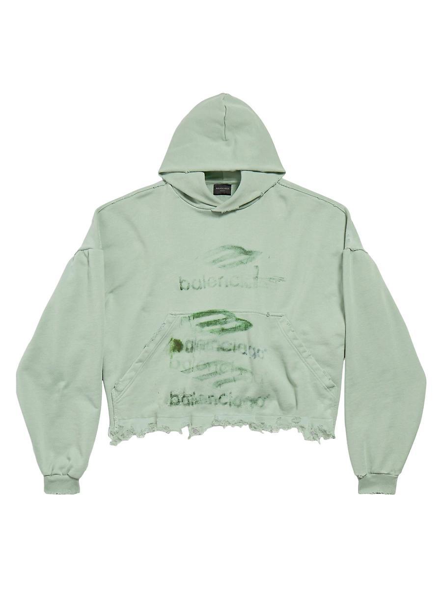 Womens Diy Imprint Cropped Hoodie Product Image
