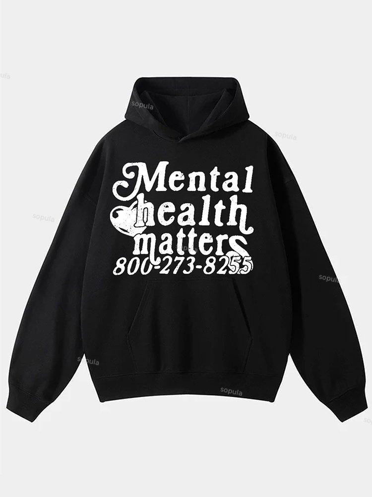 Mental Health Matters Hoodie Product Image