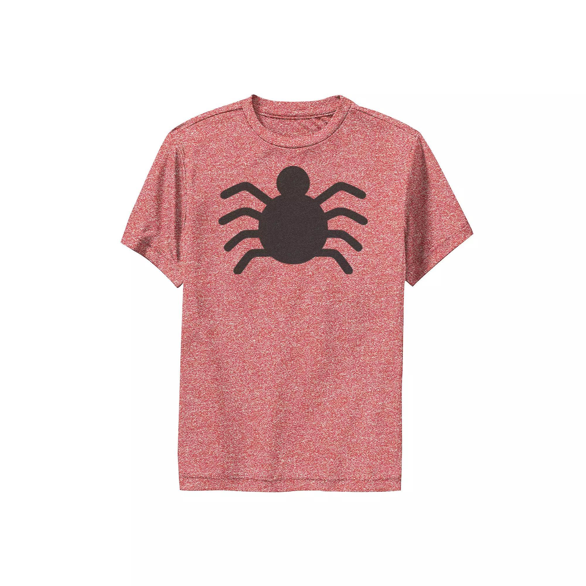 Boys 8-20 Marvel Spider-Man Original Spider Logo Performance Graphic Tee, Boy's, Size: XL, Red Grey Product Image