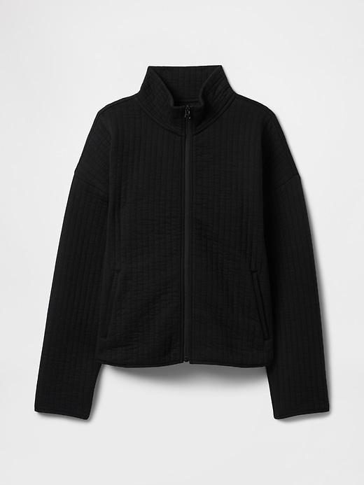 GapFit Quilted Jacquard Jacket Product Image