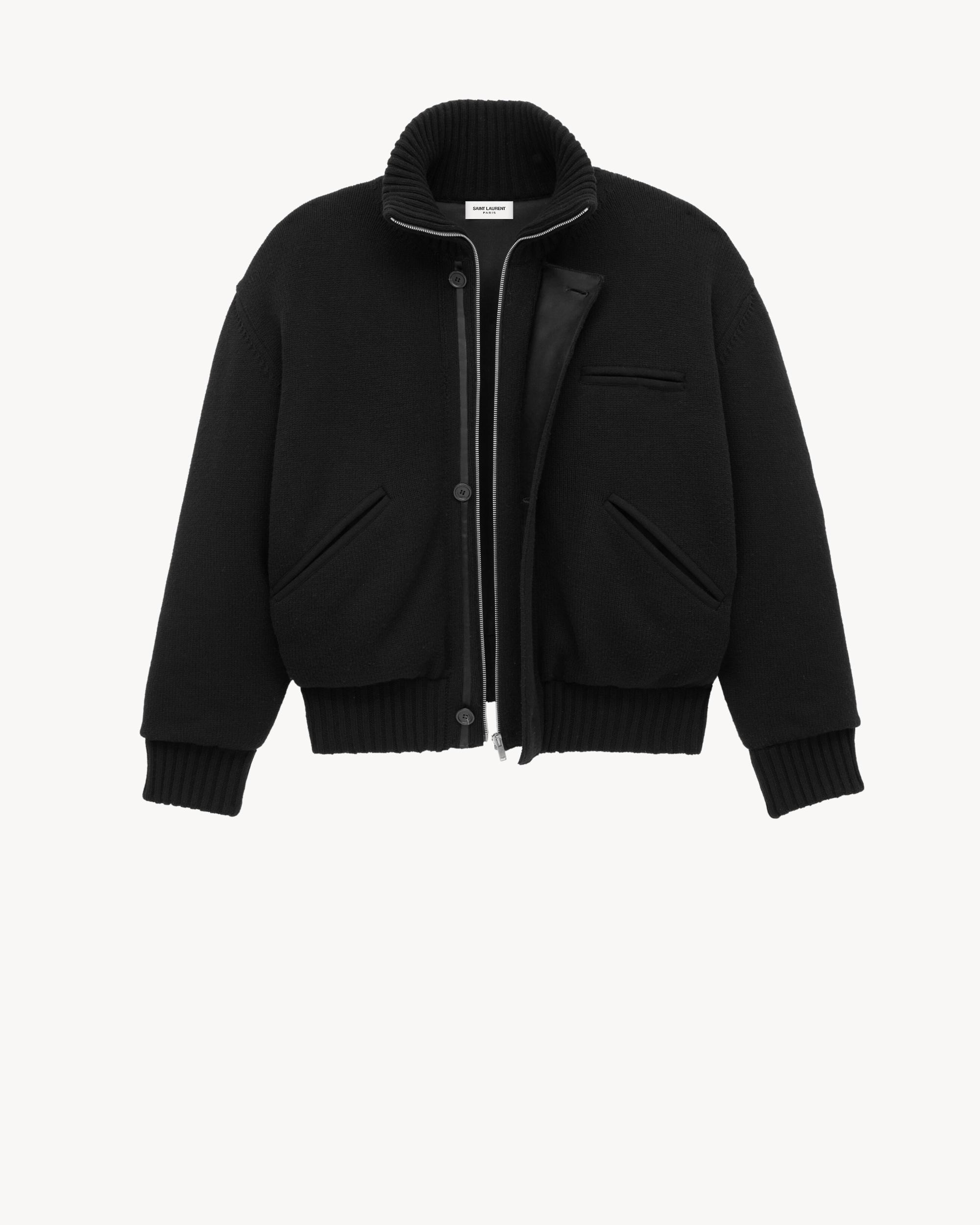 cardigan jacket in wool Product Image