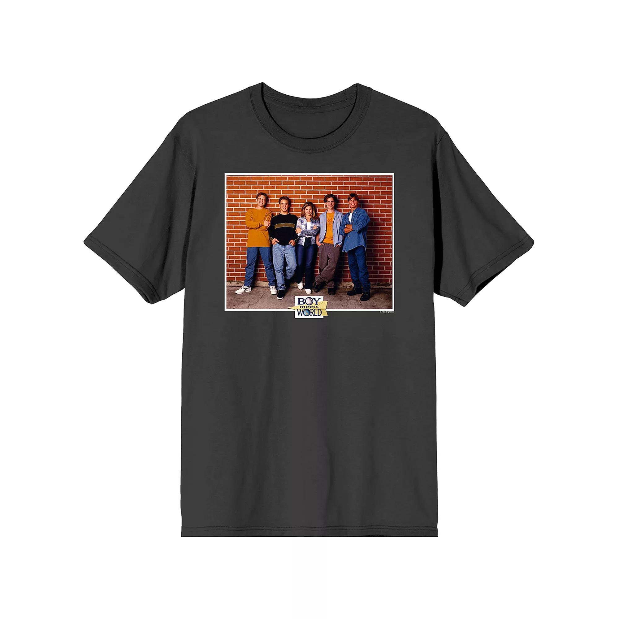 Men's Boy Meets World Cory Graphic Tee, Size: Large 30, Gray Product Image