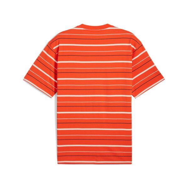 PUMA MMQ Men's Striped T-Shirt Product Image