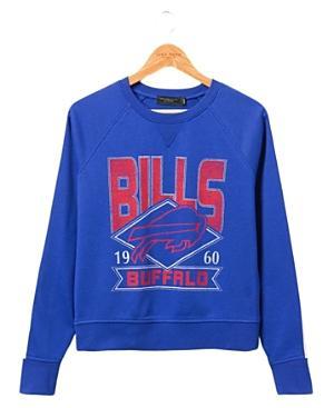 Junk Food Clothing Womens Nfl Buffalo Bills Overtime Crew Product Image