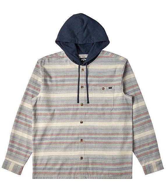 Billabong Baja Long Sleeve Button Front Hoodie Product Image