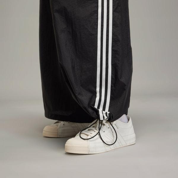 adidas Y-3 3-Stripes Nylon Pants Dark Blue XL Womens Product Image