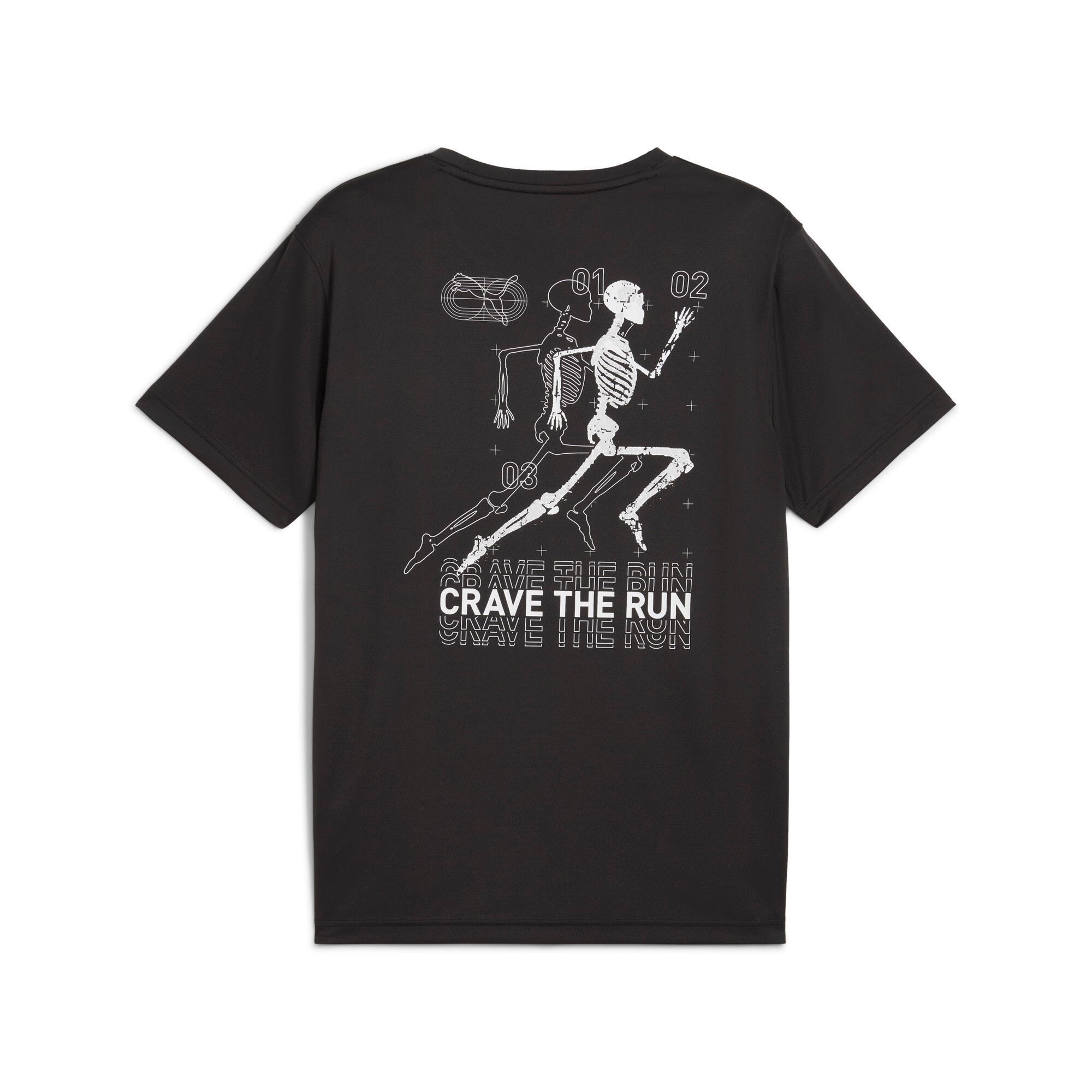 PUMA Skeleton Running Men's Graphic T-Shirt Product Image