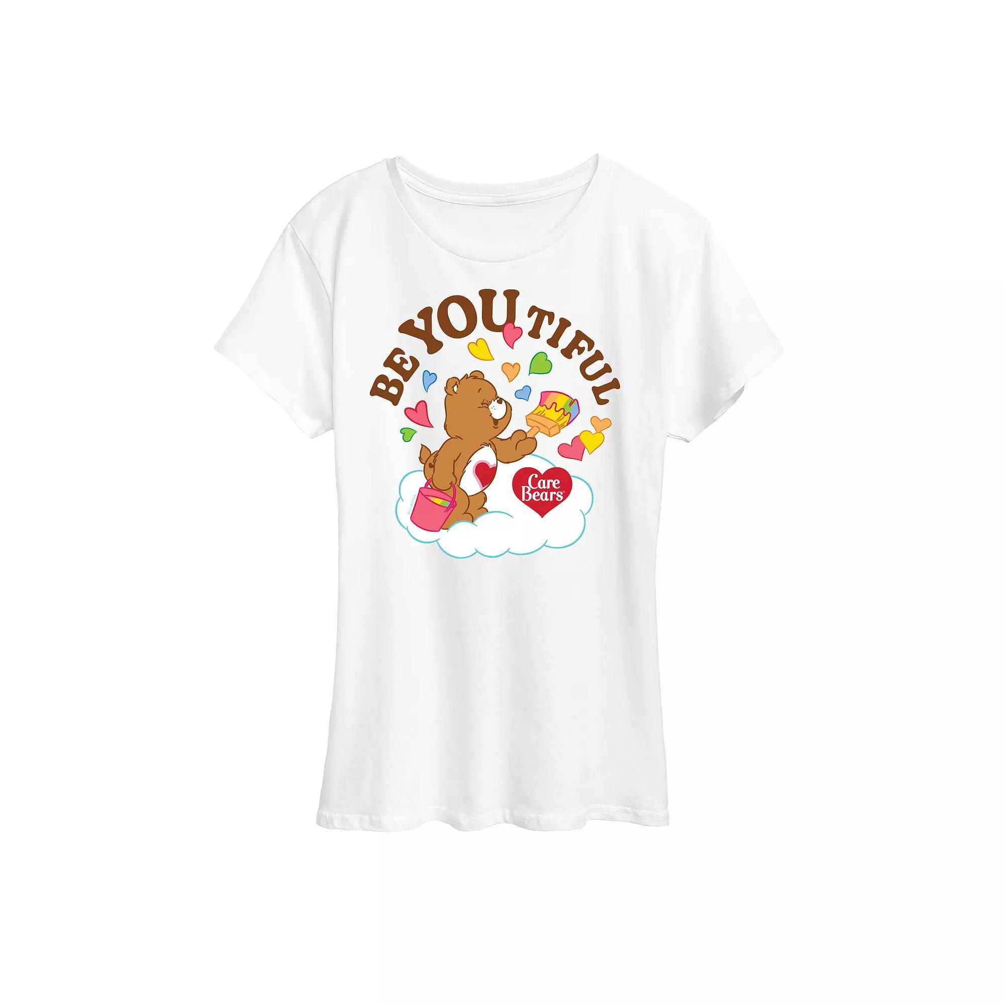 Womens Care Bears Be You Tiful Graphic Tee, Girls Product Image