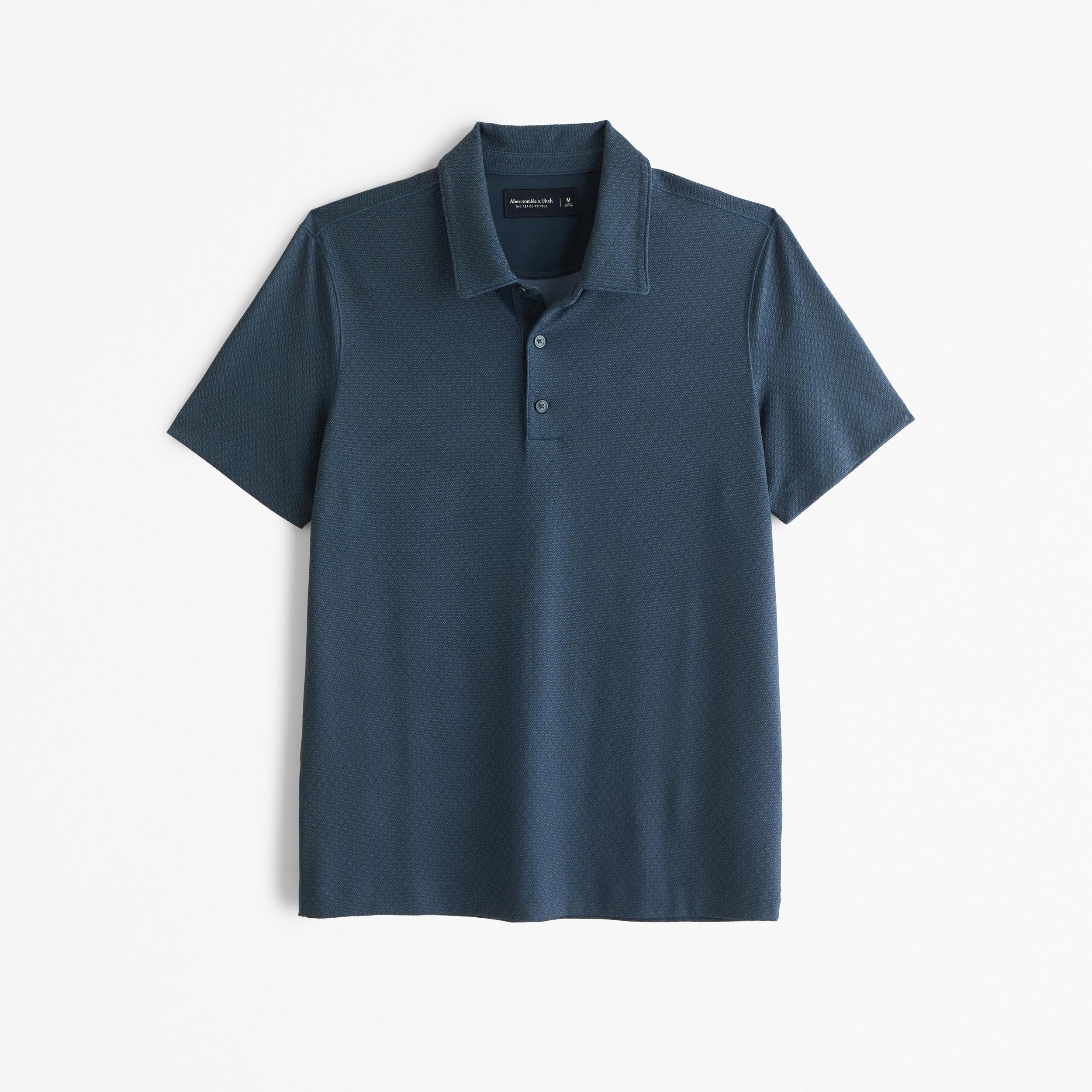 A&F Go-To Polo Product Image
