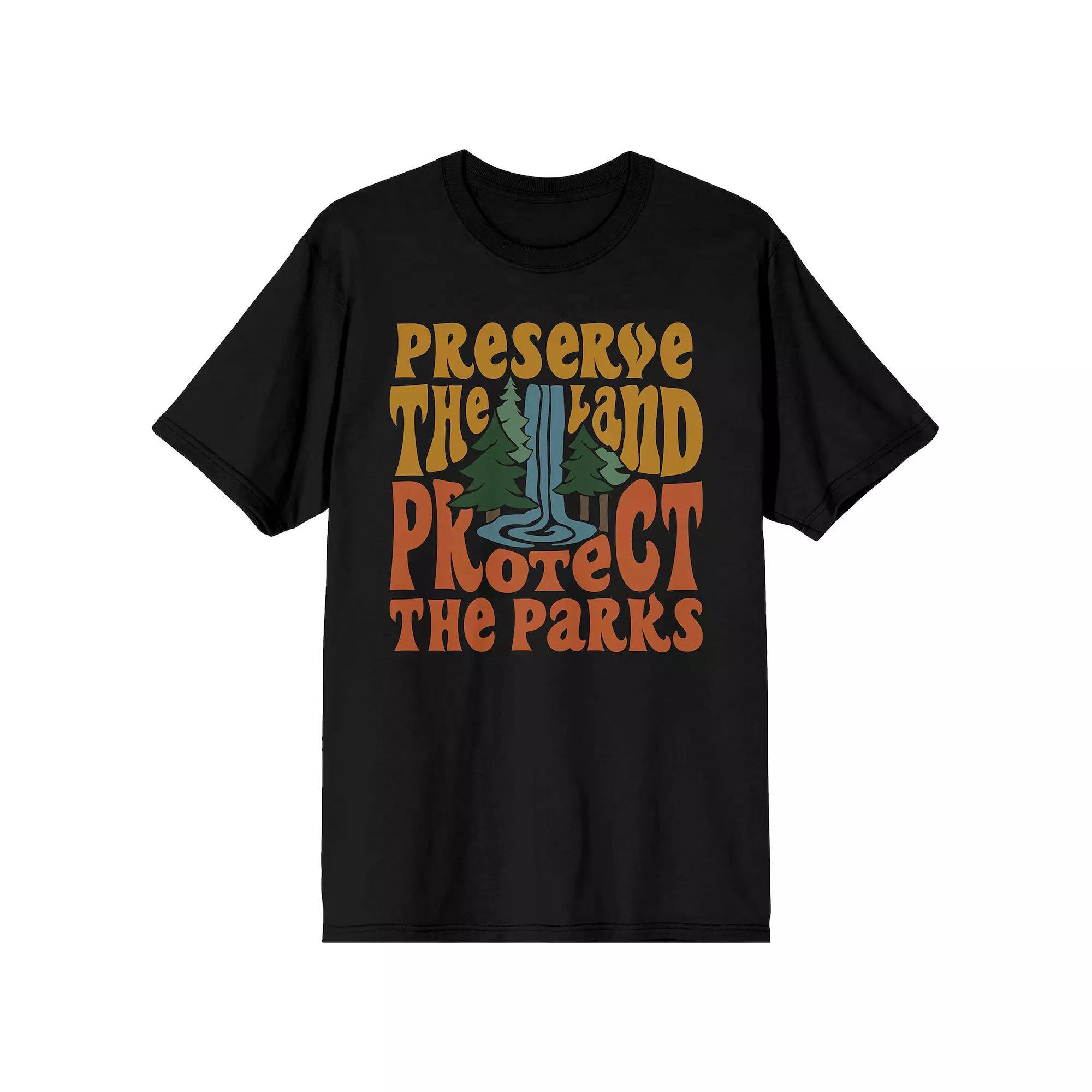 Men's Elevation 7573 Preserve Graphic Tee, Size: Large, Black Product Image