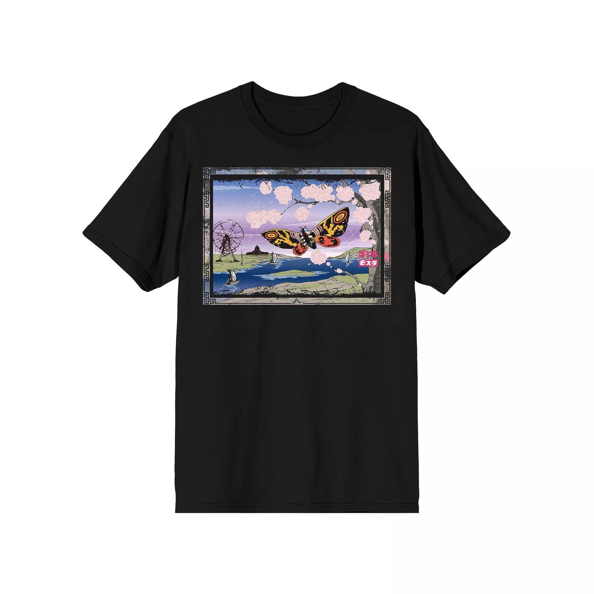 Men's Godzilla Classic Mothra Graphic Tee, Size: XXL, Black Product Image