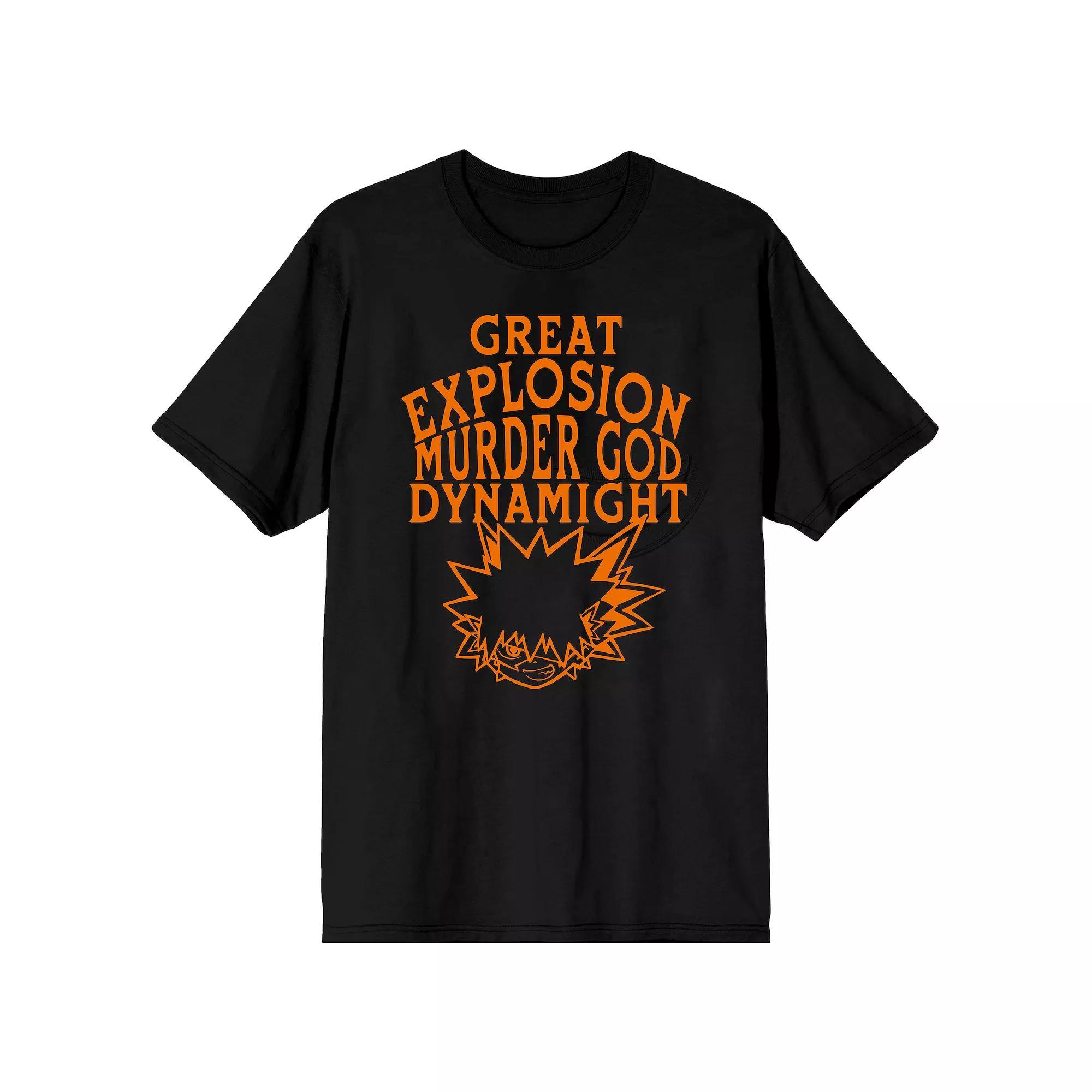 Men's My Hero Academia Katsuki Graphic Tee, Size: XL, Black Product Image