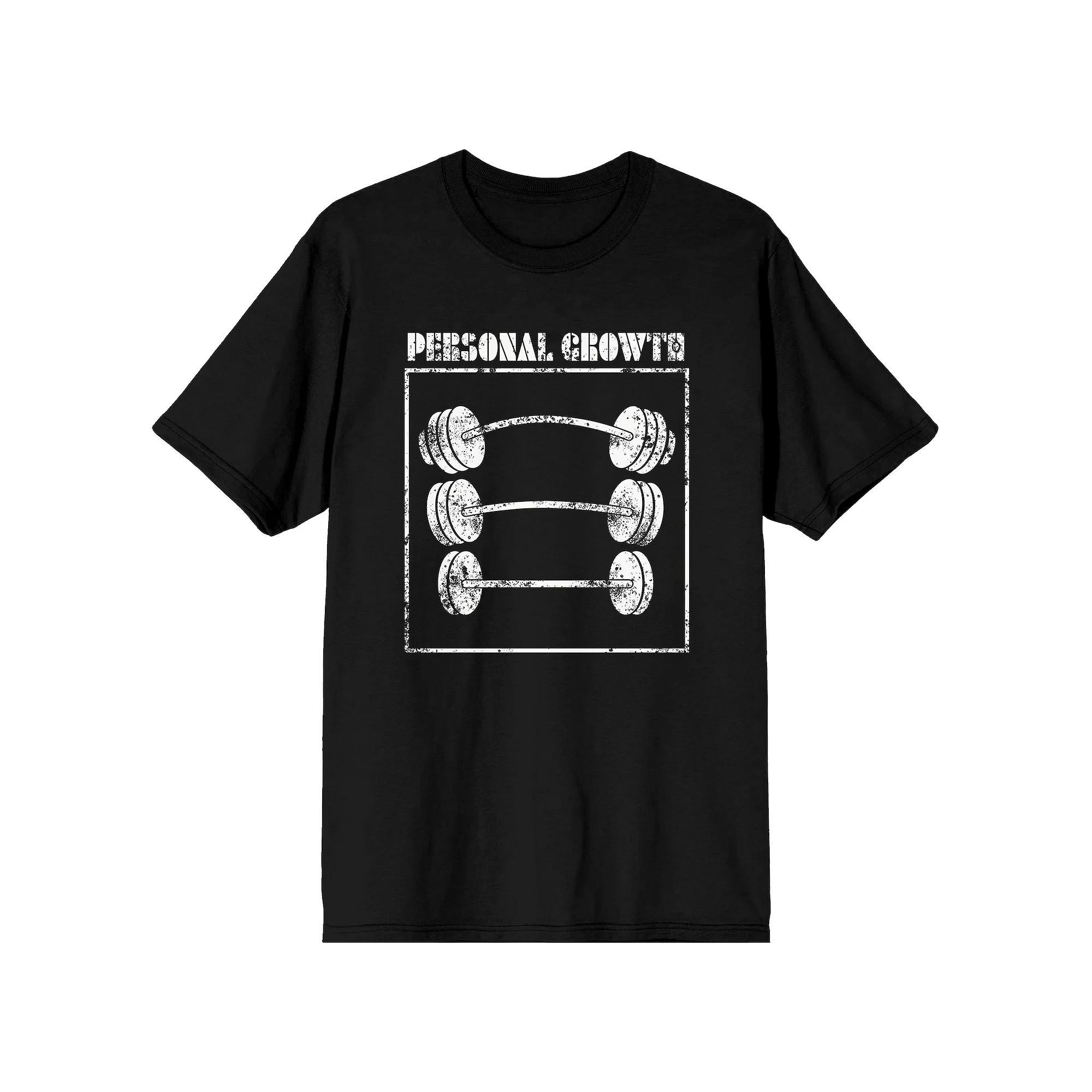 Men's Gym Culture Barbell Weights Tee, Size: XL, Black Product Image