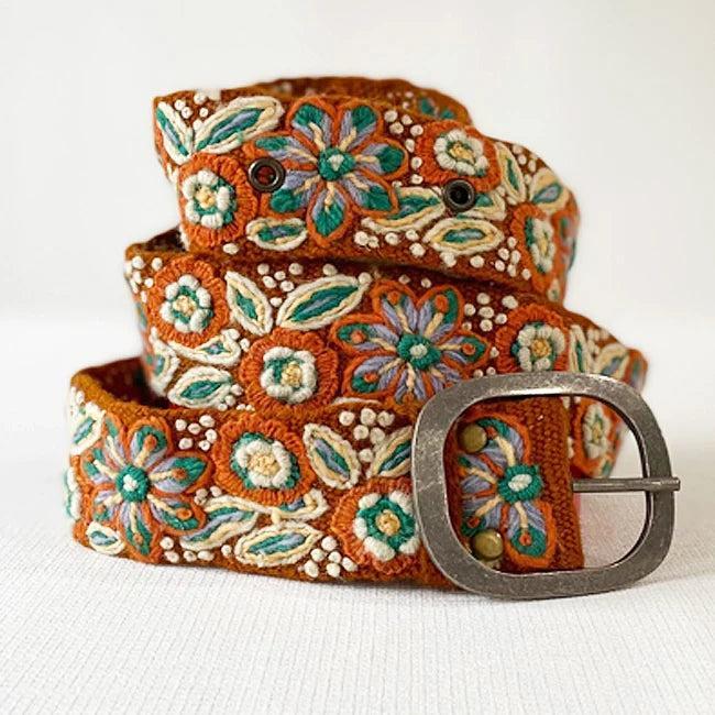 Embroidered Wool Belt Product Image