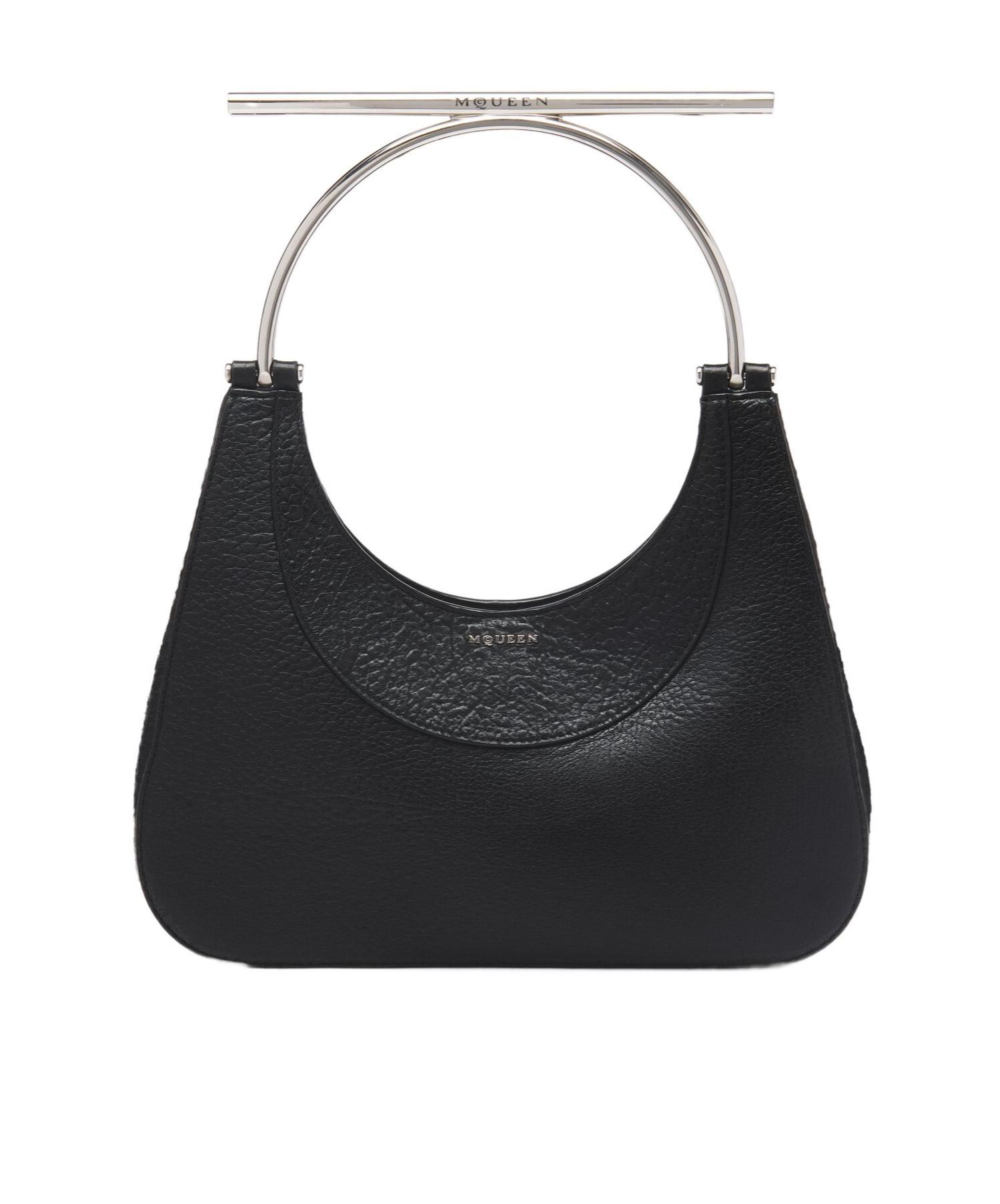 ALEXANDER MCQUEEN Cross-bar Shoulder Bag In Black Product Image