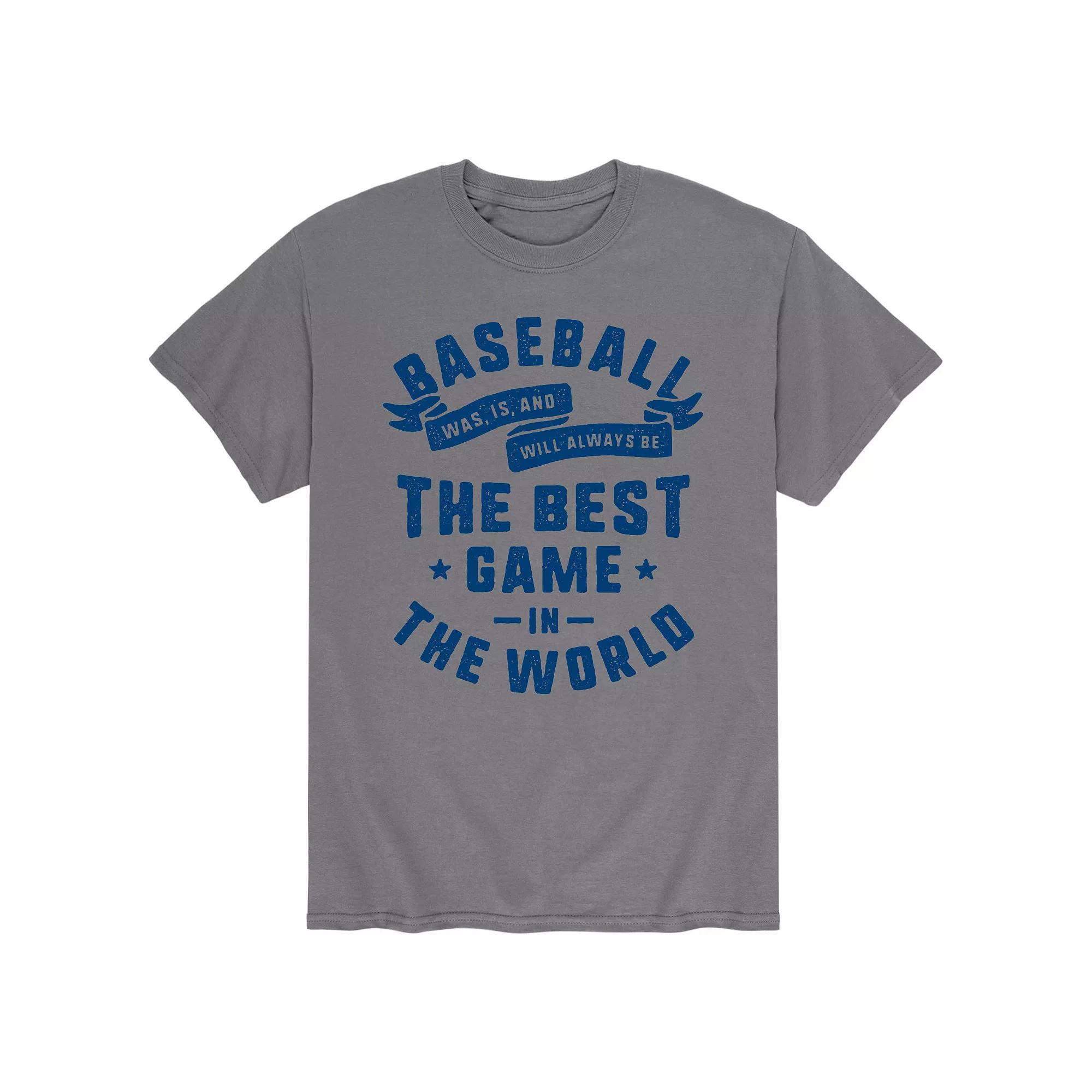 Mens Baseball The Best Game In The World Tee Product Image
