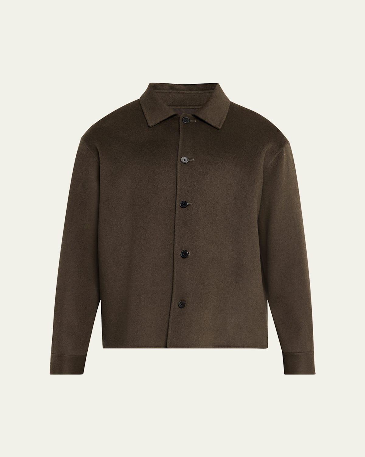 Mens Double-Face Wool Overshirt Product Image