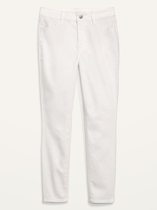 High-Waisted Wow Super-Skinny Ankle Jeans Product Image