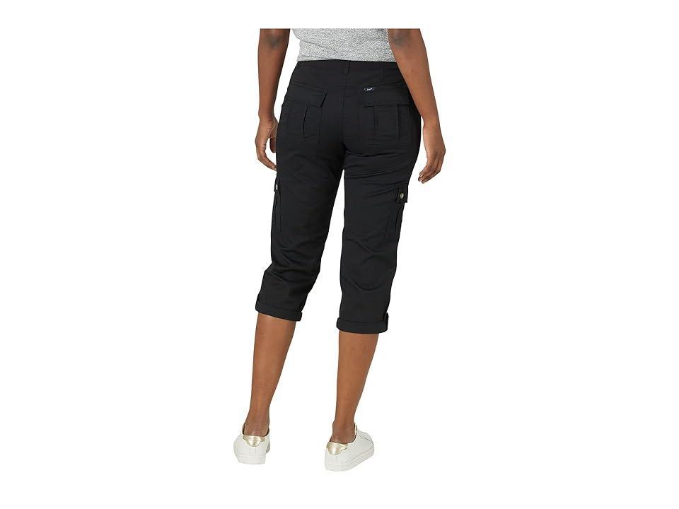 Women's Lee® Flex-To-Go Cargo Capri Pants, Size: 8, Pioner Beige Product Image