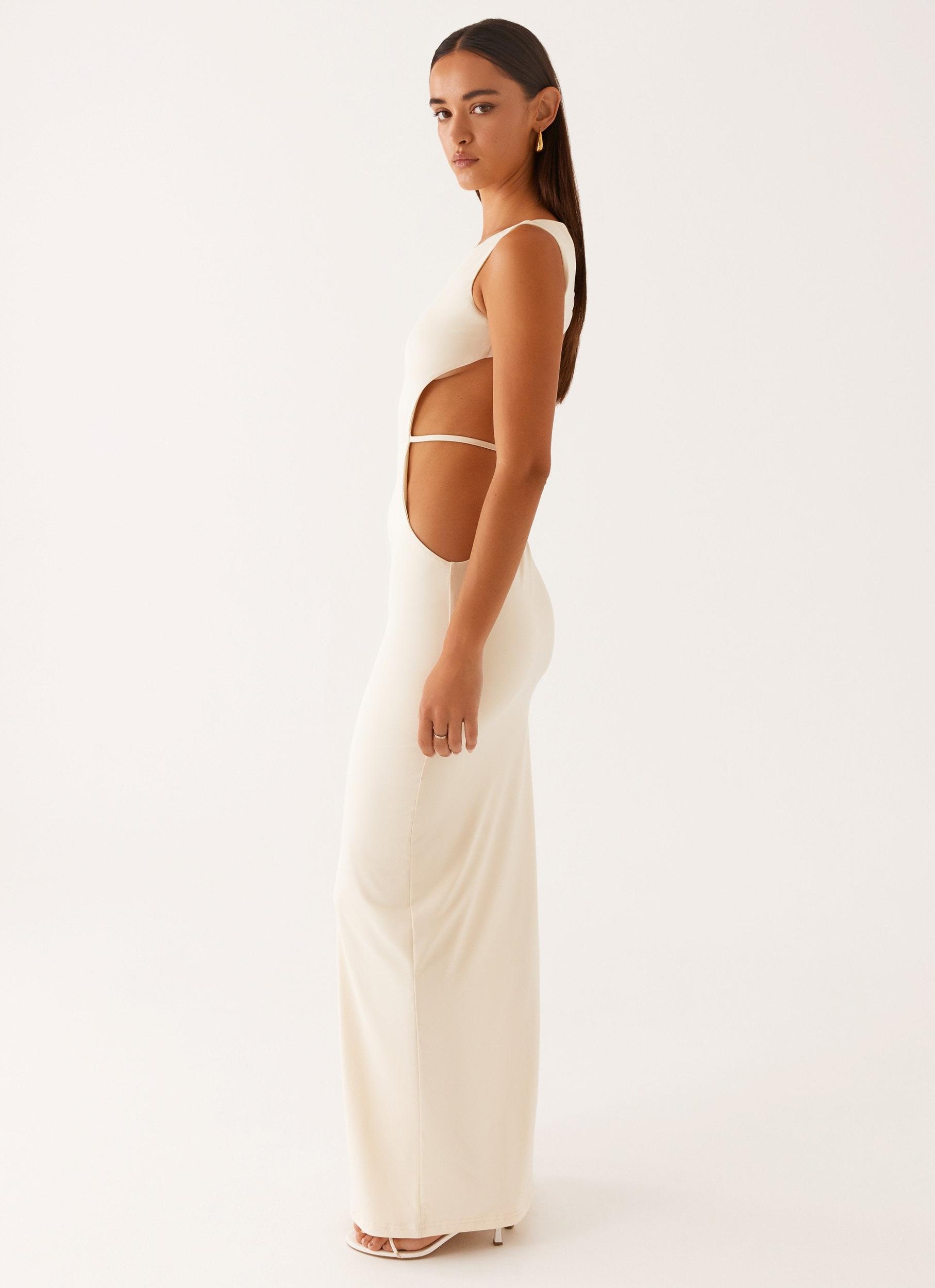 Sutton Maxi Dress - Yellow Product Image