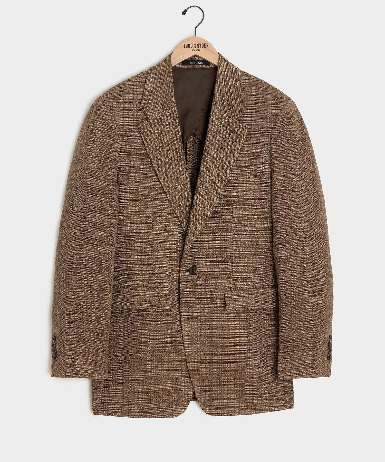 Italian Linen Silk Donegal Wythe Jacket Product Image