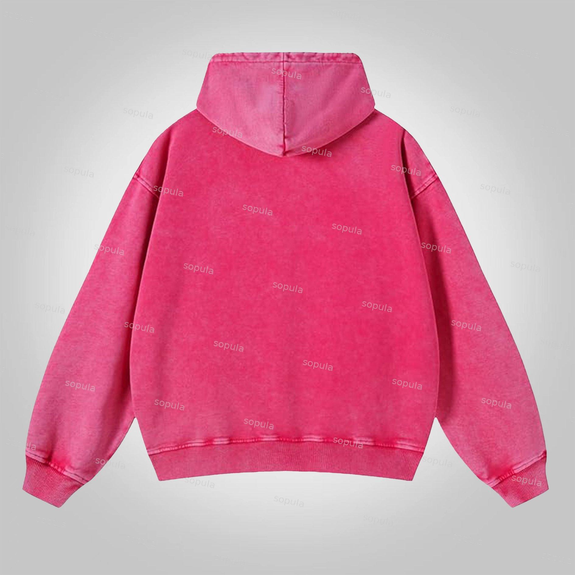 Sopula Vintage Risen King Graphic Washed Zip-Up Hoodie Product Image