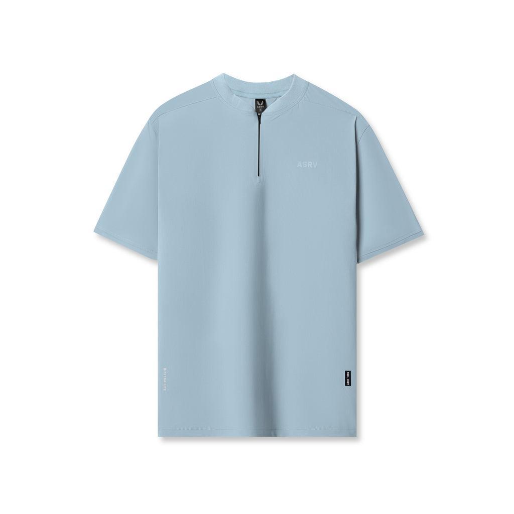 1087. Tetra-Lite® Ice Zip Tee - Light Sky Product Image