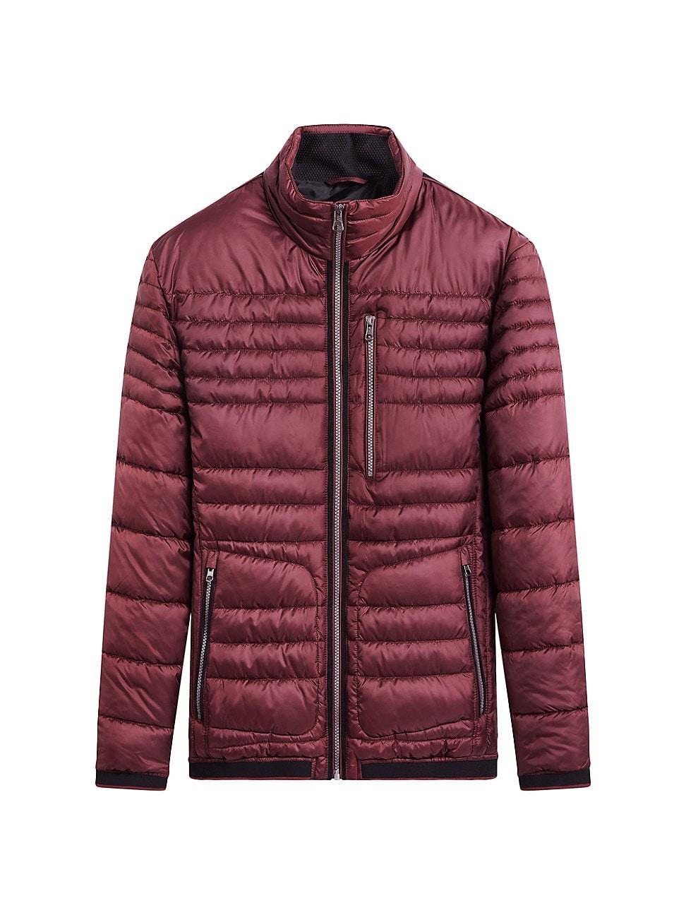 Mens Zip-Up Bomber Jacket Product Image