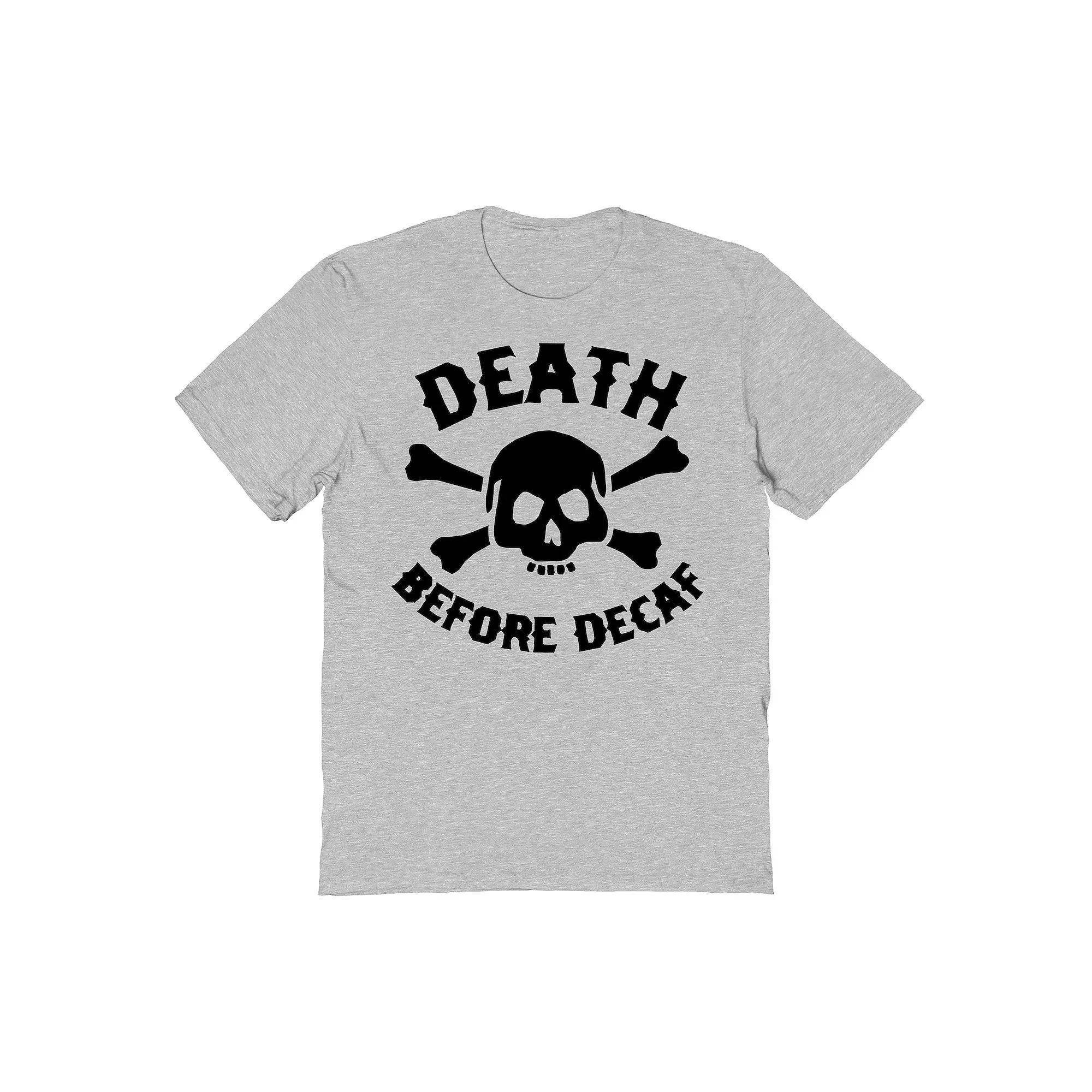 Mens Duke & Sons Death Before Decaf Graphic Tee Product Image