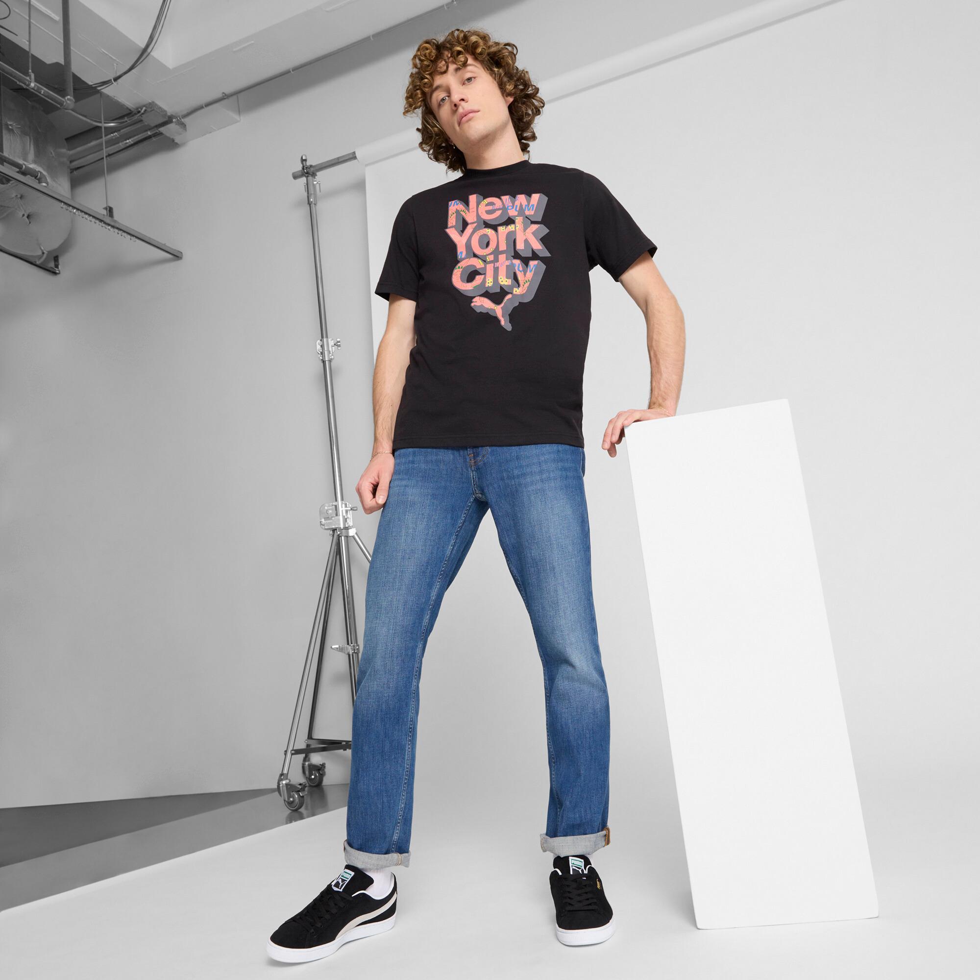 PUMA NYC Flagship Graphic Mens T-Shirt Product Image
