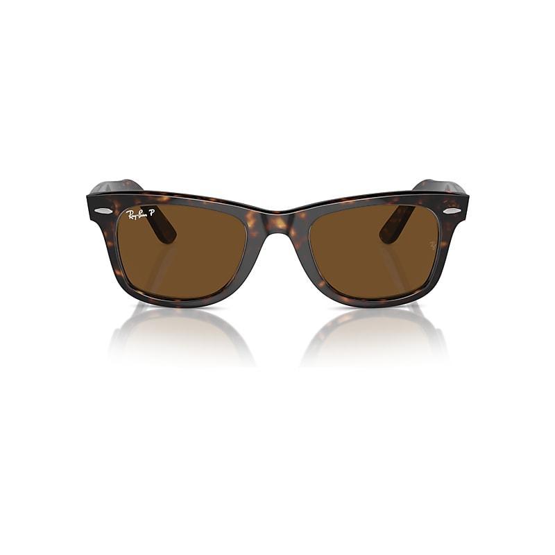 Ray-Ban Original Wayfarer Classic Sunglasses Frame Green Lenses Polarized Product Image