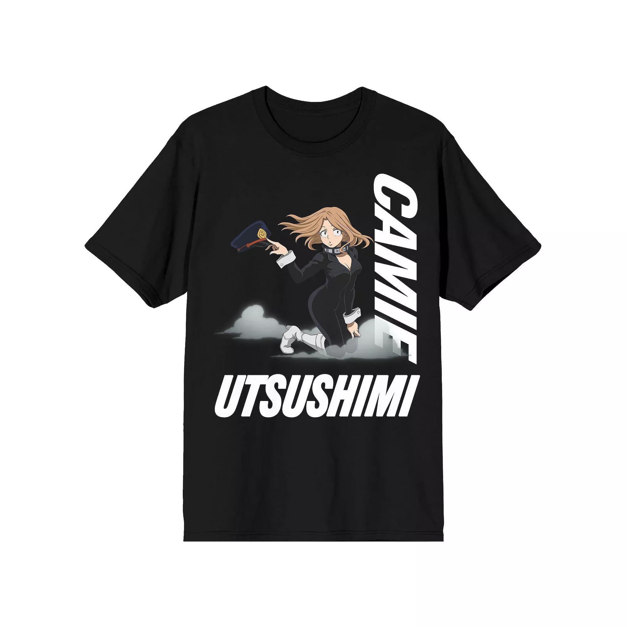 Men's My Hero Academia Camie Utsushimi Tee, Size: Large, Black Product Image