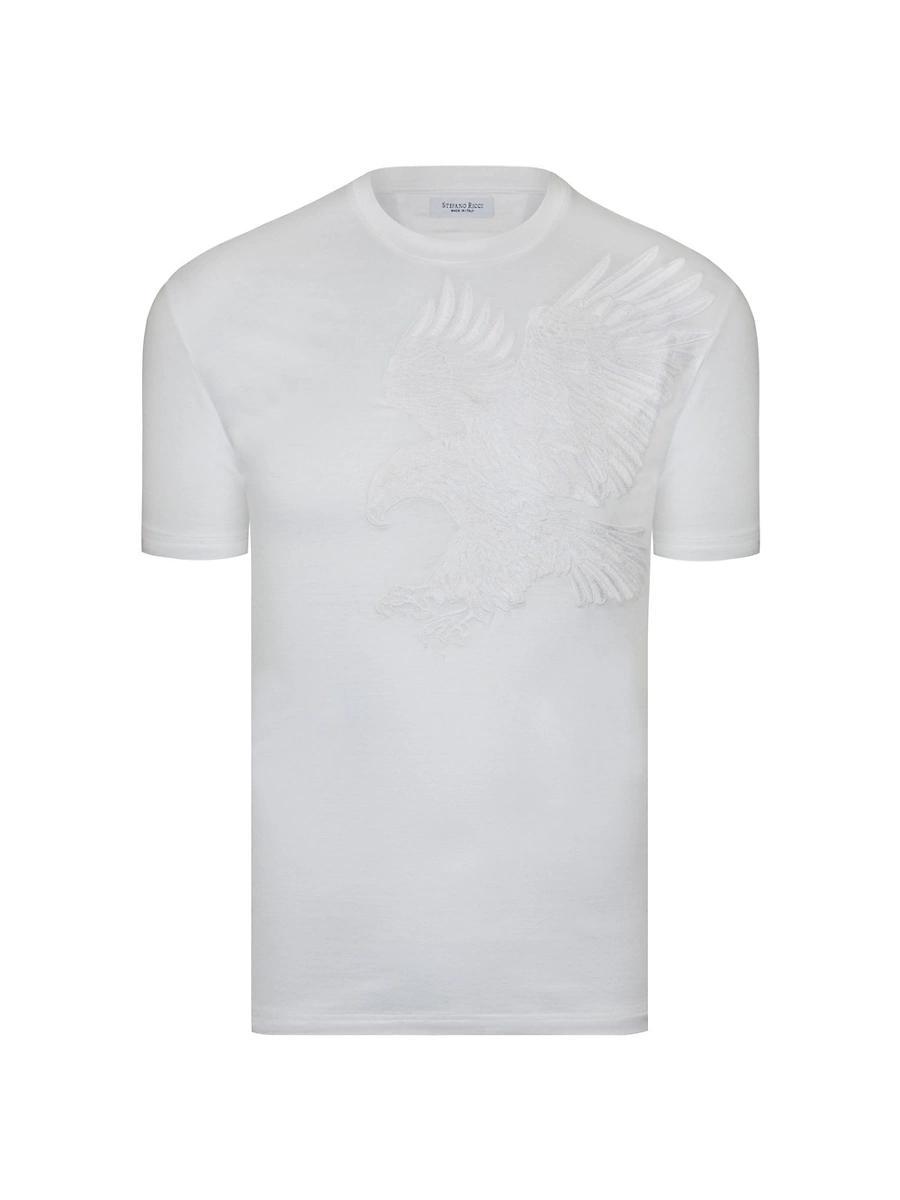 Mens T-Shirt with Short Sleeve Crewneck Product Image