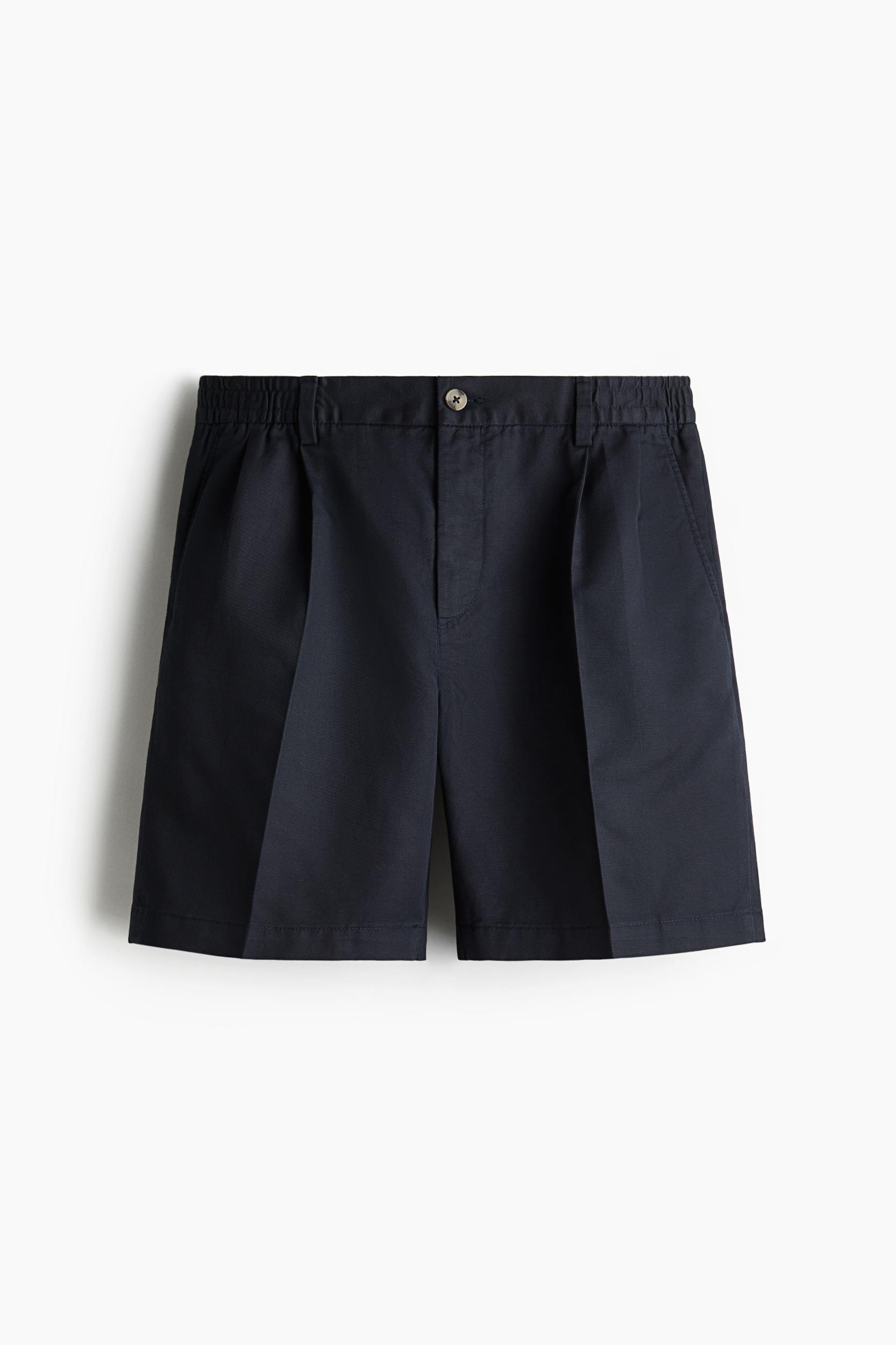 Regular-Fit Creased Shorts Product Image