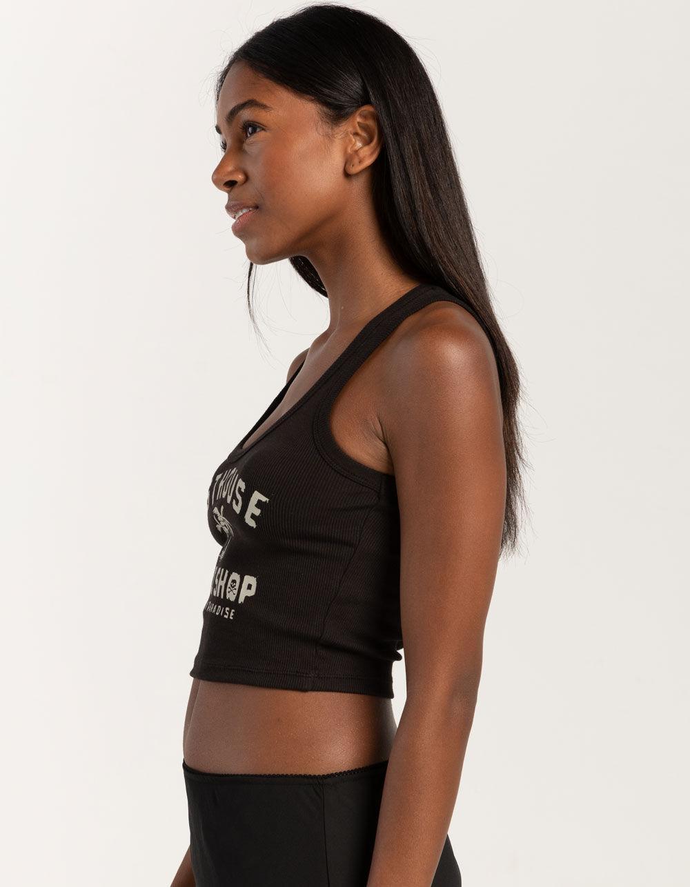 FASTHOUSE Alkyd Womens Tank Top - BLACK Product Image