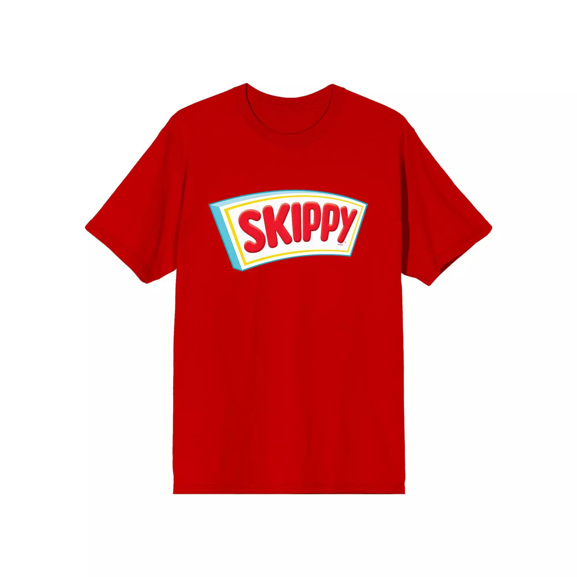 Men's Skippy Logo Short Sleeve Graphic Tee, Size: XXL, Red Product Image