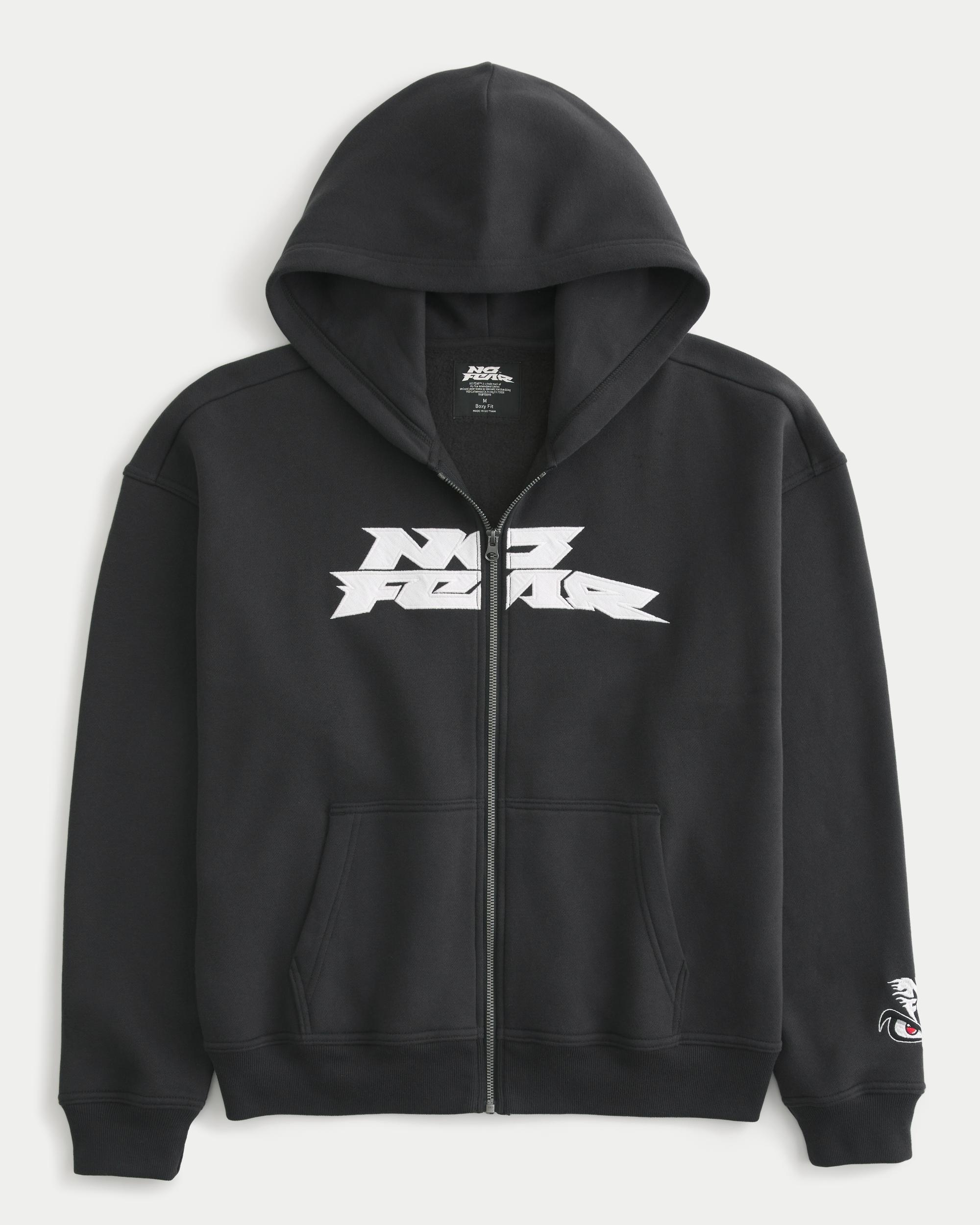 Boxy Honda Racing Graphic Zip-Up Hoodie Product Image