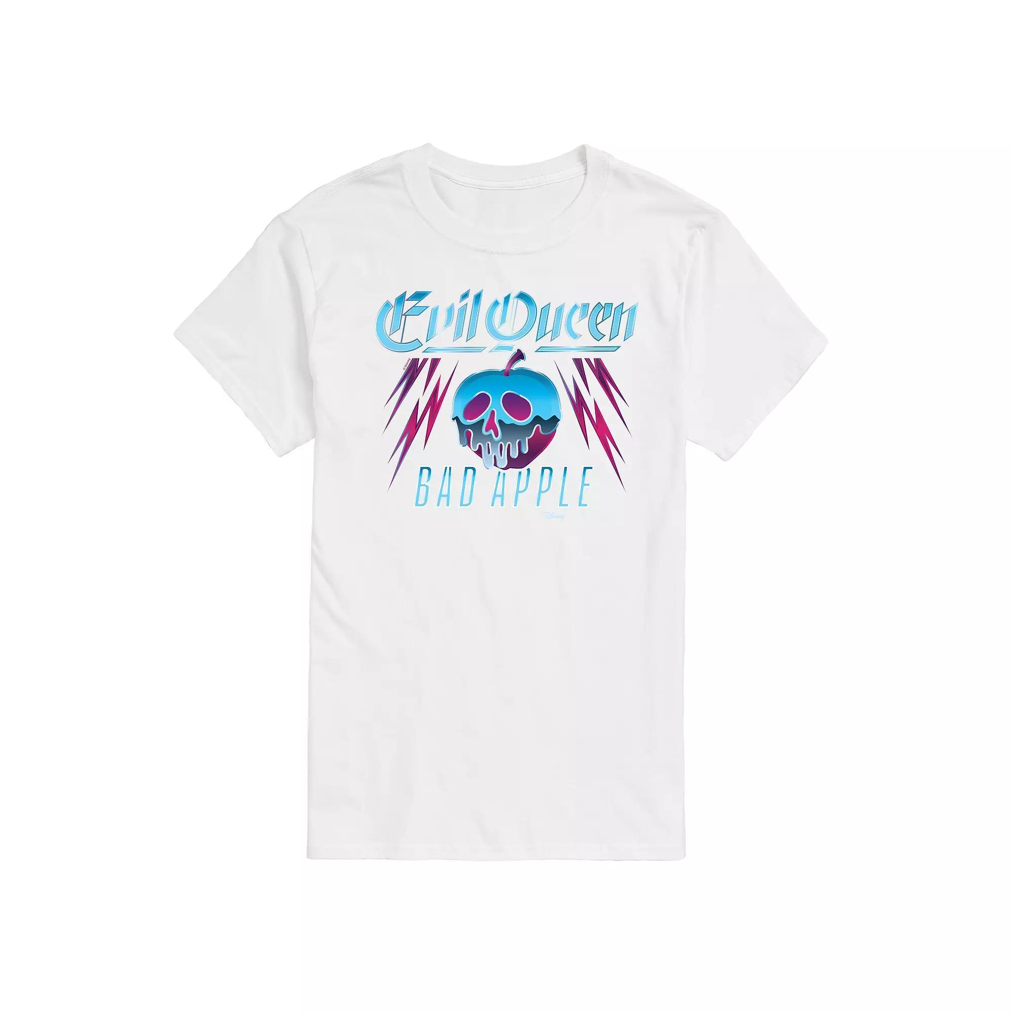 Disney Villains Snow White Evil Queen Mens Bad Apple Graphic Tee Product Image