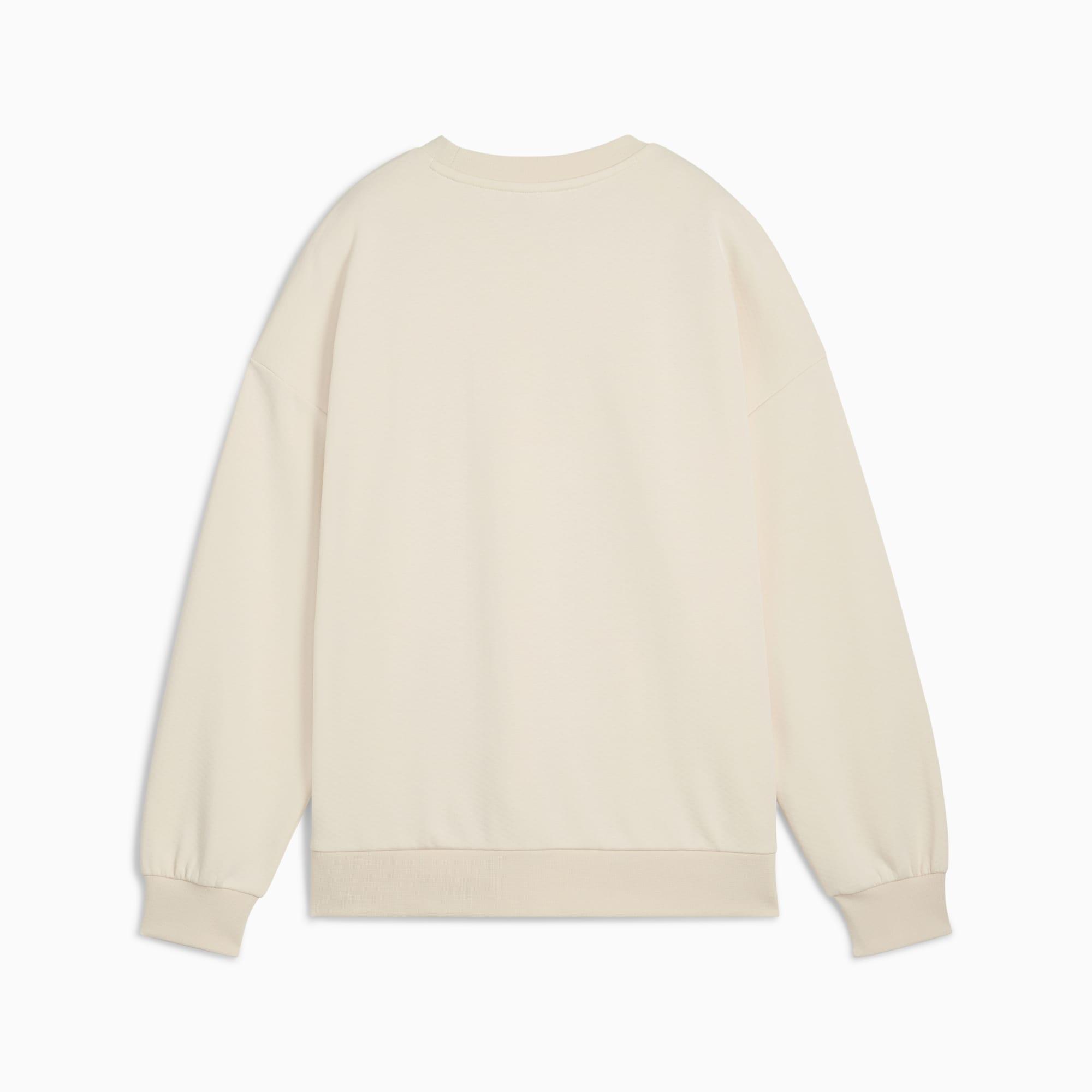 PUMA Wardrobe Essentials Women's Oversized Crew Sweatshirt Product Image
