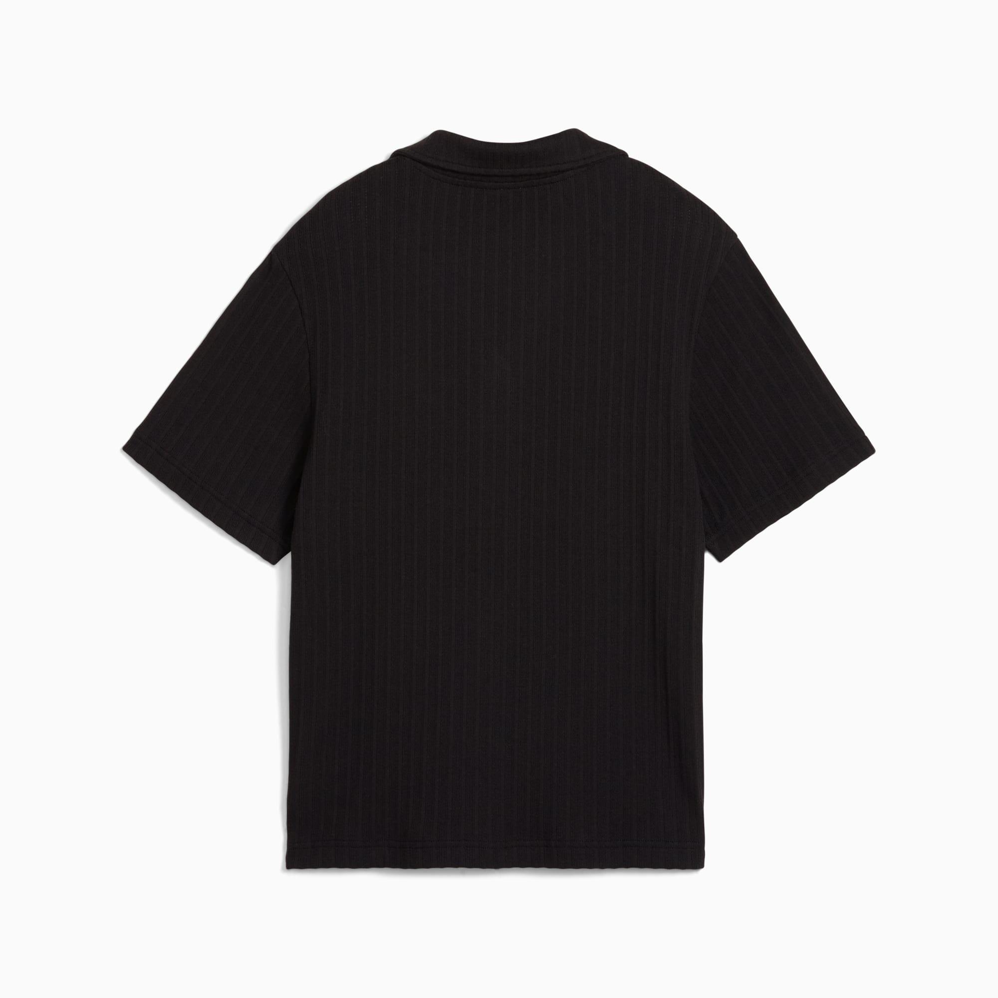 WARDROBE ESSENTIALS Women's Pointelle Shirt Product Image