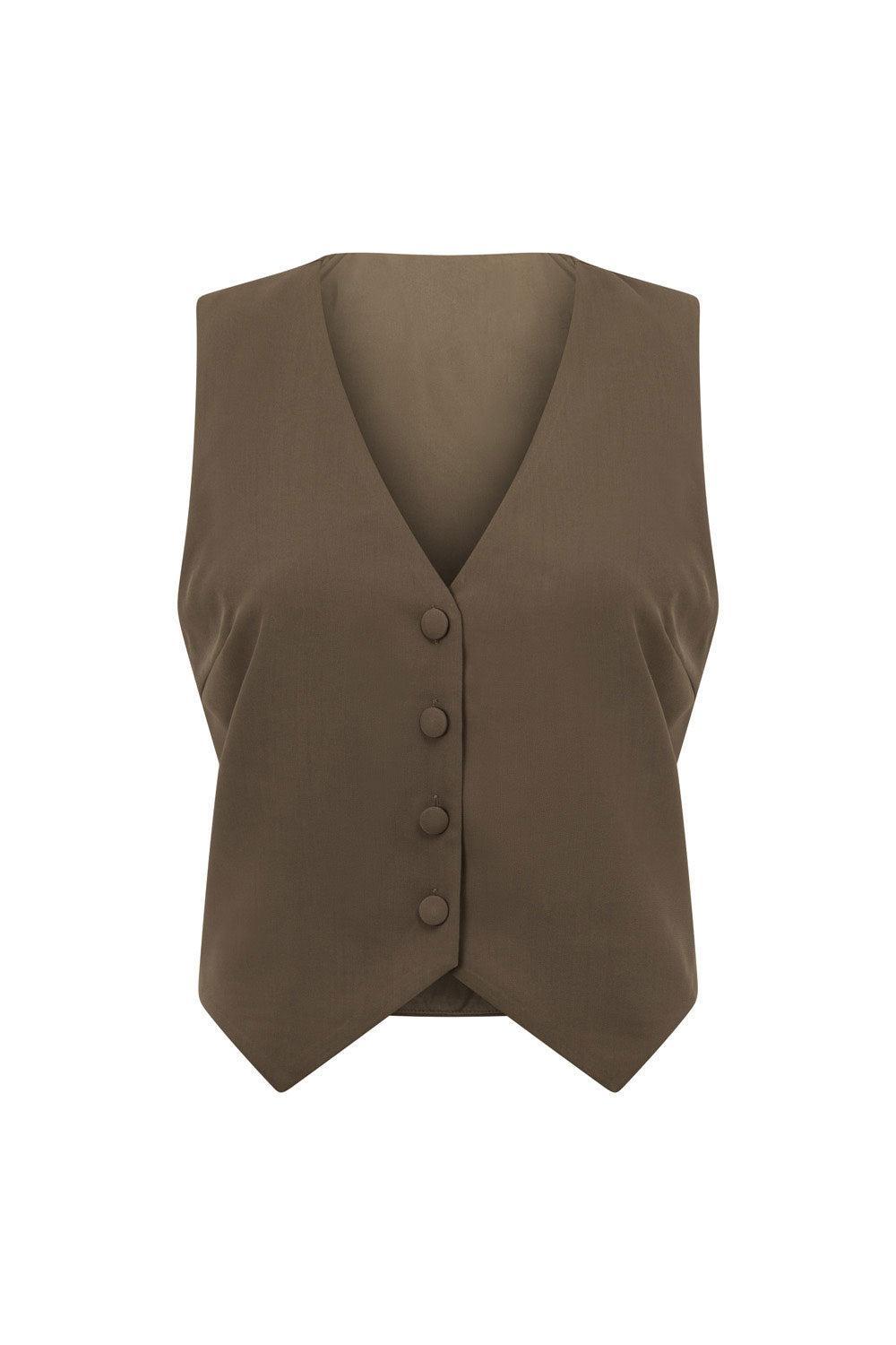 Remi Top - Chocolate Product Image
