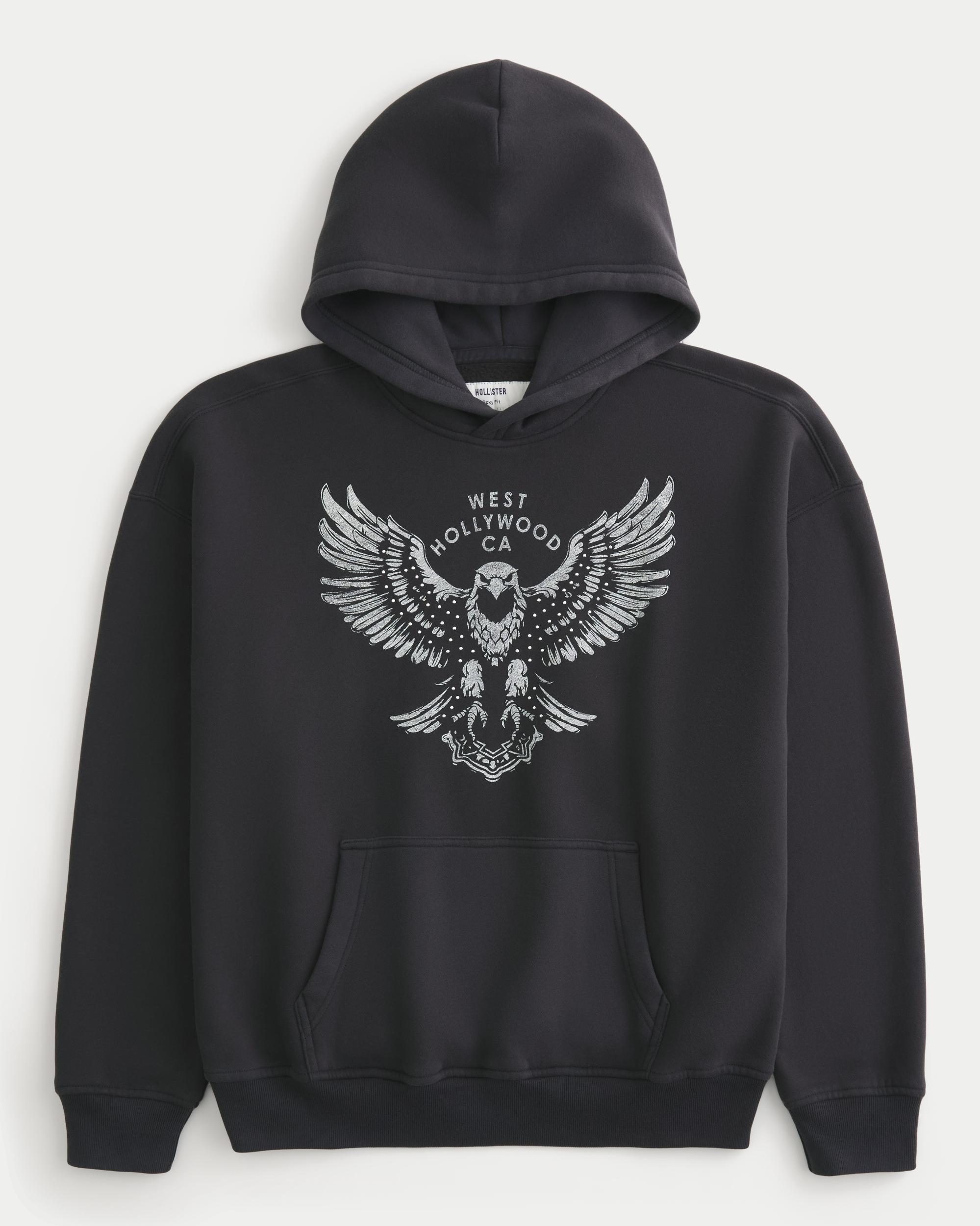 Boxy Zip-Up Hoodie Product Image