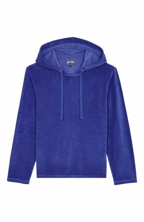 Mens Terry Cotton-Nylon Hoodie Product Image