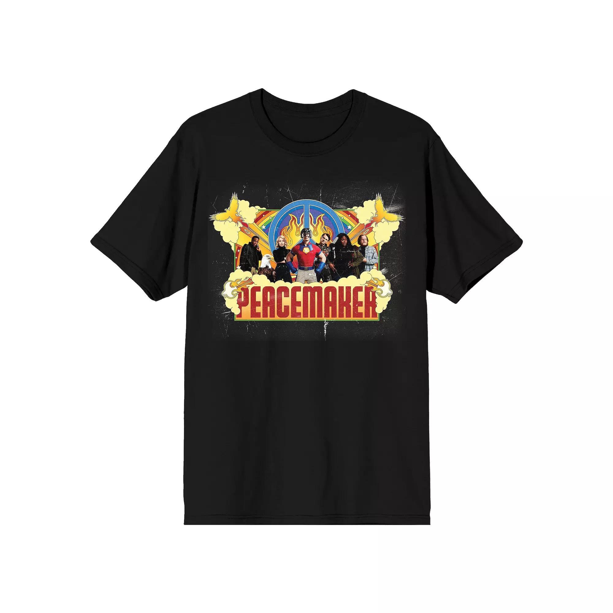 Men's Peacemaker TV Series Tee, Size: Small, Black Product Image