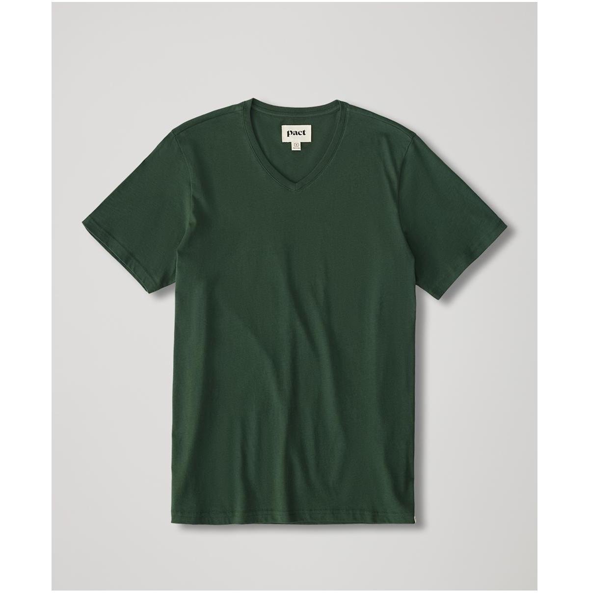 Pact Mens Softspun V-Neck Tee Product Image