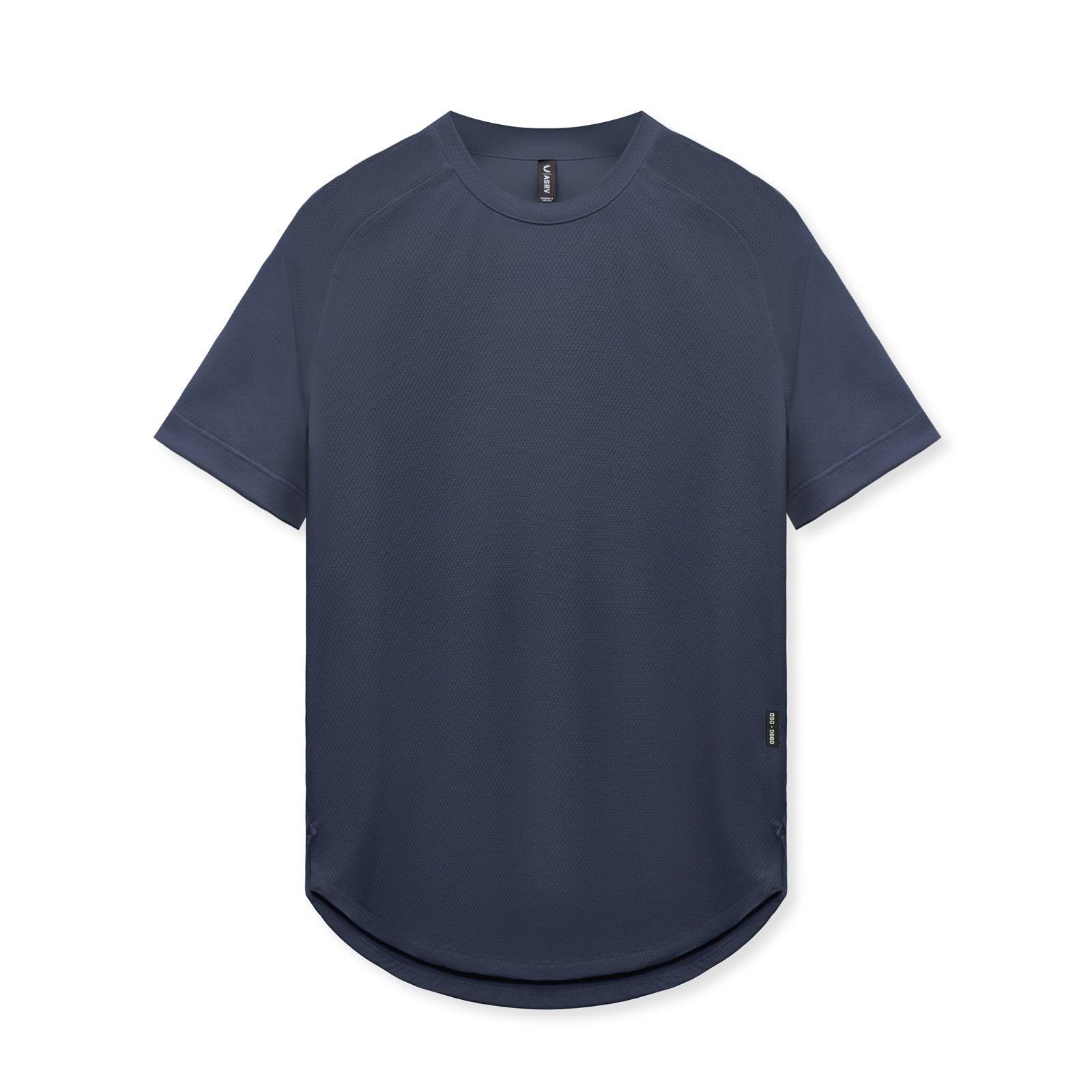 0660. AeroSilver® Established Tee - Navy Male Product Image