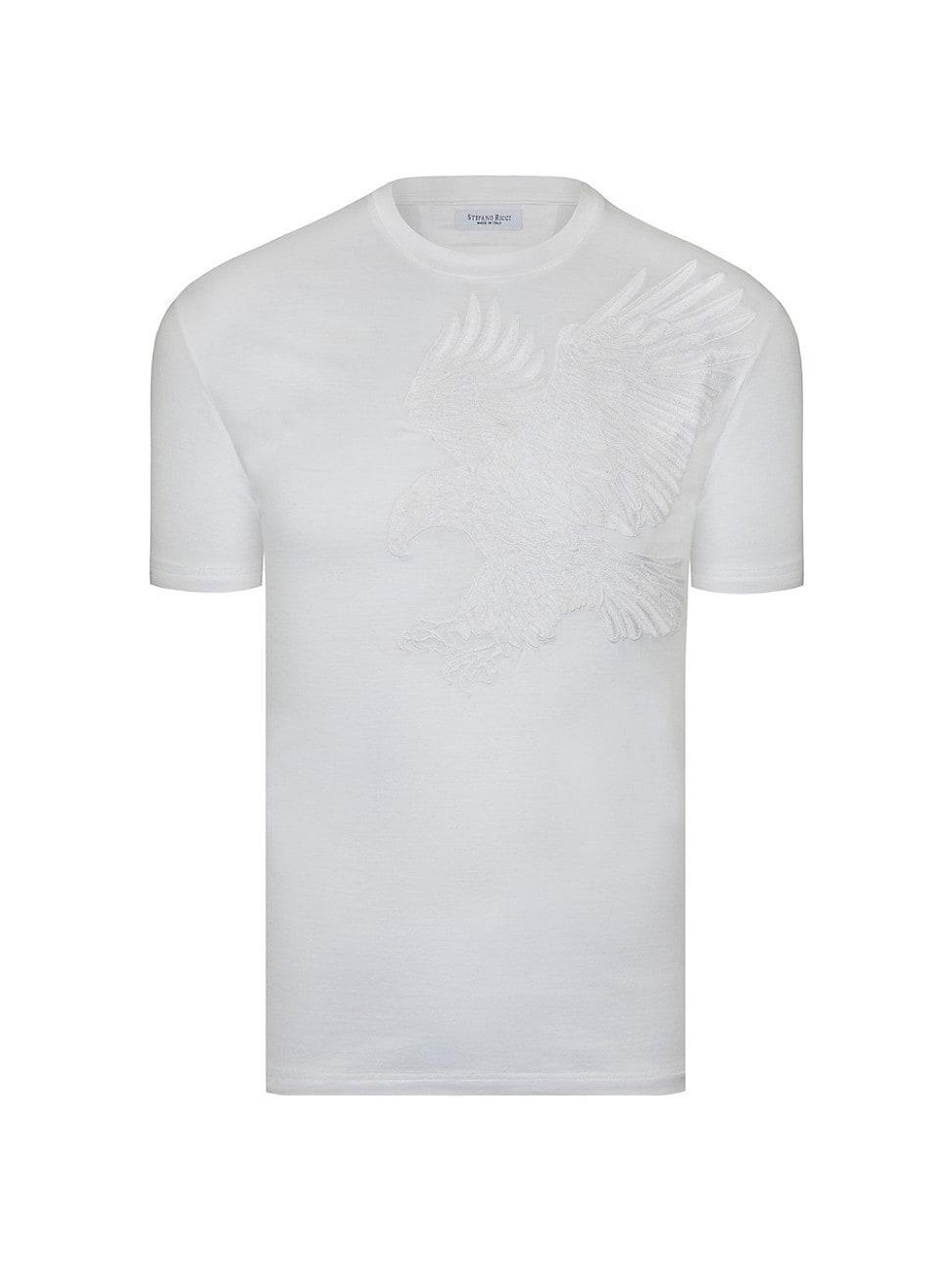 Mens T-Shirt with Short Sleeve Crewneck Product Image