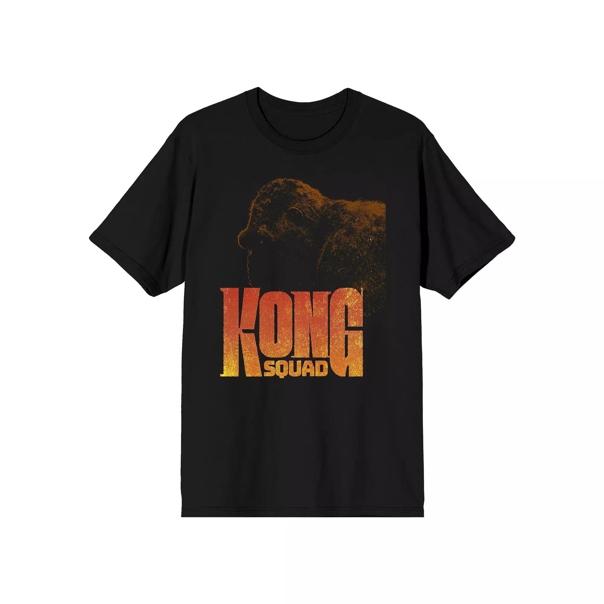 Men's Godzilla vs. Kong The New Empire Kong Squad Graphic Tee, Size: Small 36, Black Product Image