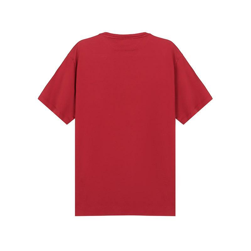 ZEGNA Logo-print T-shirt In Red Product Image